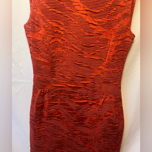 Piazza Sempione Textured Silk Blend Sheath Dress Sz IT 40 - Picture 4 of 12